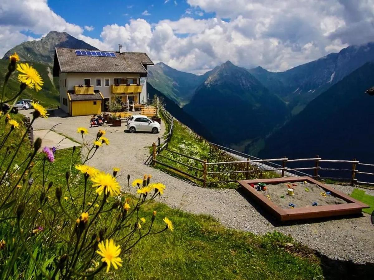 Vila Enzianhuette Jaufenpass San Leonardo in Passiria Exteriér fotografie